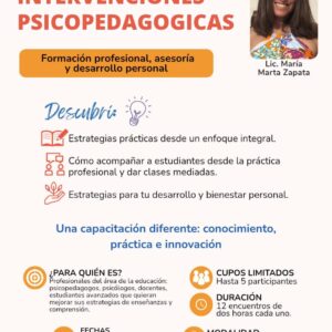 Programa de Capacitación en Intervenciones Psicopedagógicas